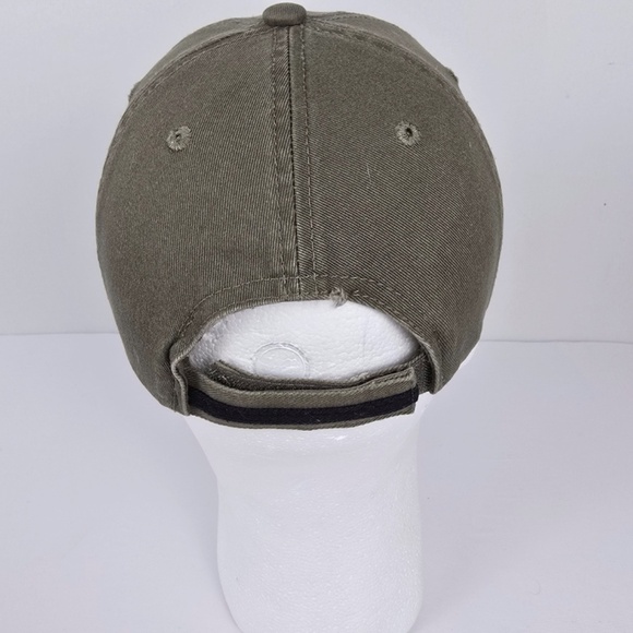 Phil’s Fish Market Embroidered Olive Green Hat Cap Adjustable Strap - Picture 4 of 6